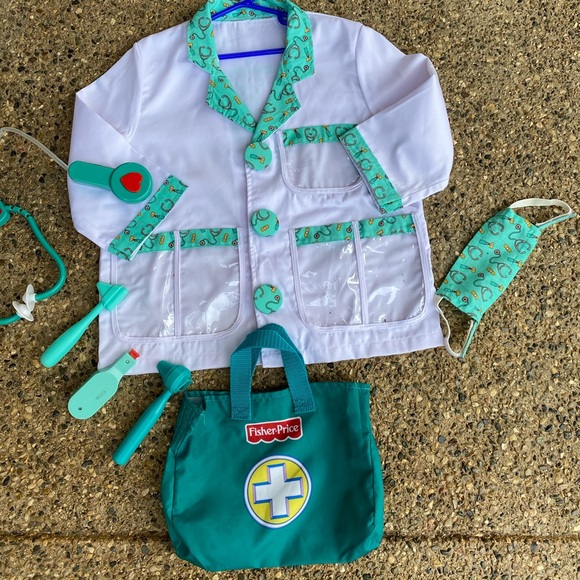 Fisher price Doctor costume with 7 pieces and mask - Picture 1 of 8